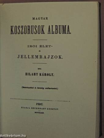 Magyar koszorusok albuma (minikönyv)