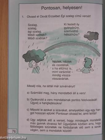 Anyanyelvi gondolkodó - Munkáltató tankönyv másodikosoknak