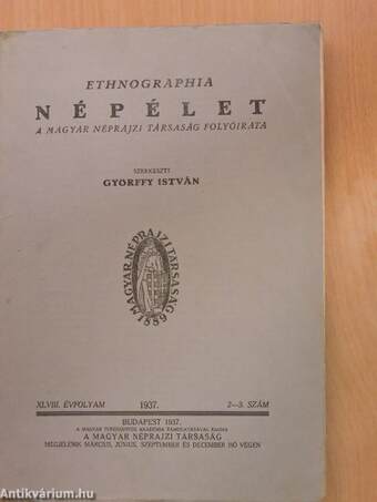 Ethnographia - Népélet 1937/2-3.