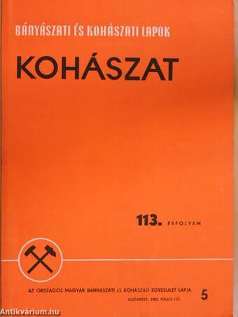 Bányászati és Kohászati Lapok - Kohászat/Öntöde 1980. május