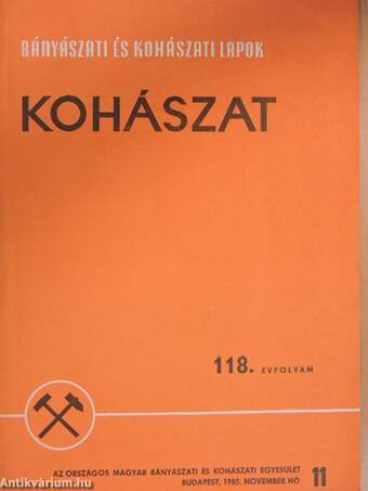 Bányászati és Kohászati Lapok - Kohászat/Öntöde 1985. november