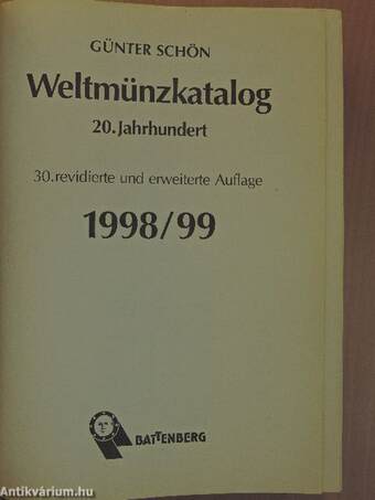 Weltmünzkatalog 1998/99