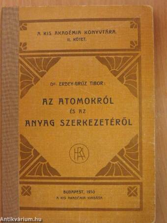 Az atomokról és az anyag szerkezetéről