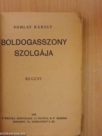 Boldogasszony szolgája