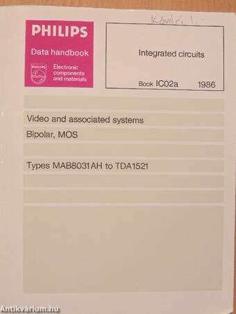 Philips Integrated Circuits Book IC02a 1986