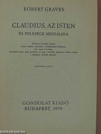 Claudius, az Isten