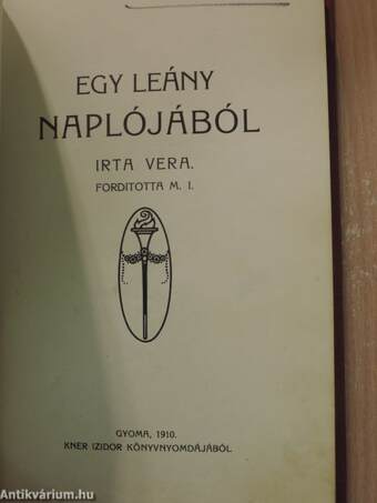 Egy leány naplójából