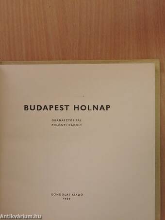 Budapest holnap