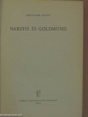 Narziss és Goldmund