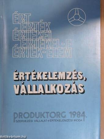 Értékelemzés, vállalkozás