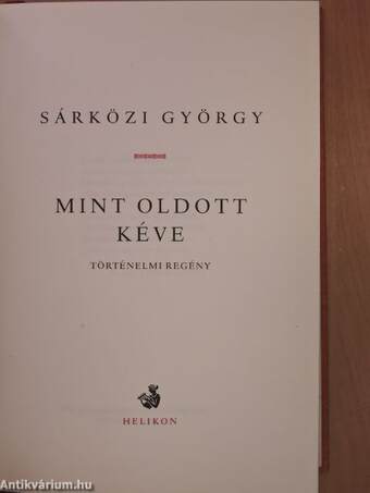 Mint oldott kéve