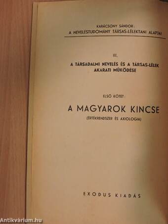 A magyarok kincse