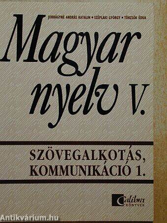 Magyar nyelv V.