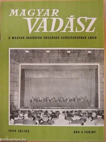 Magyar Vadász 1959., 1966-1968 (vegyes számok) (11 db)