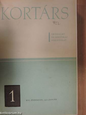 Kortárs 1972. (nem teljes évfolyam) I-II.