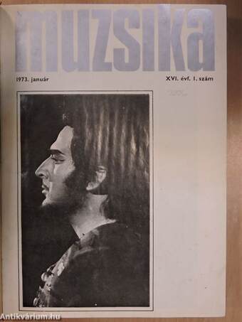 Muzsika 1973. (nem teljes évfolyam)