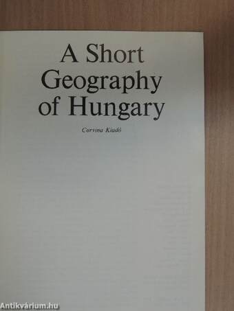 A Short Geography of Hungary