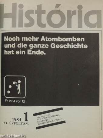 História 1983/1-6./1984 (nem teljes évfolyam)