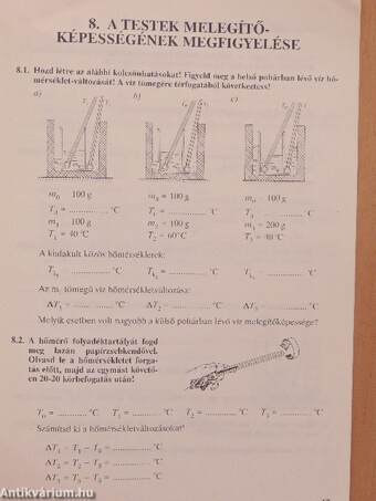 Fizika munkafüzet 12 éveseknek