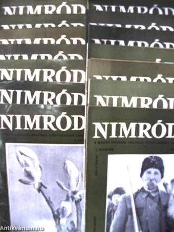 Nimród 1969., 1971. (vegyes számok) (14 db)