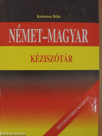 Német-magyar kéziszótár