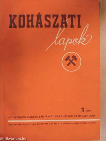 Kohászati Lapok 1952. január-december/Kohászati Lapok - Öntöde 1952. január-december/Kohászati Lapok - Aluminium 1952. január-december