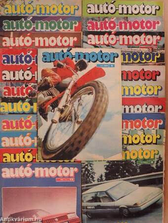 Autó-Motor 1984. (nem teljes évfolyam)