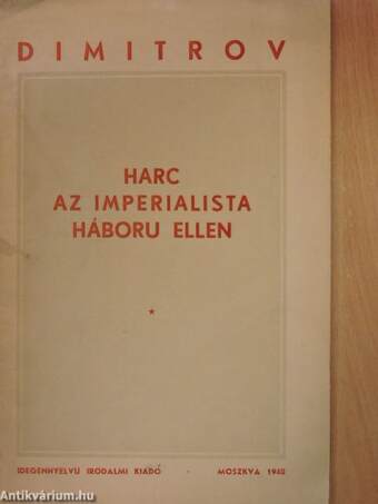 Harc az imperialista háboru ellen