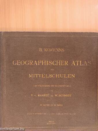 Geographischer Atlas für Mittelschulen