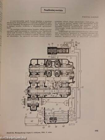 Járművek, mezőgazdasági gépek 1961. január-december