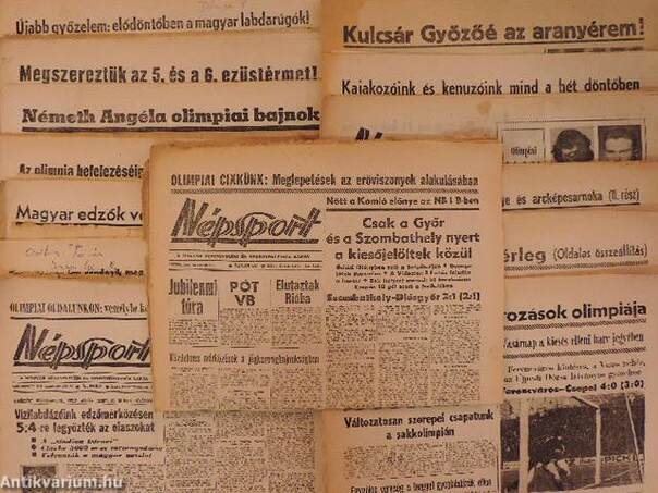 Népsport 1968. (nem teljes évfolyam)