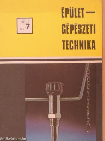 Épületgépészeti Technika 1984/1.