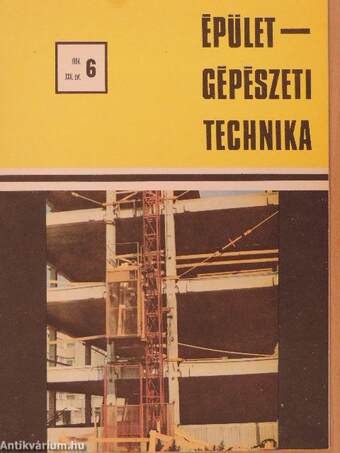 Épületgépészeti Technika 1984/6.