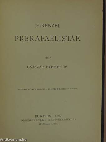 Firenzei prerafaelisták