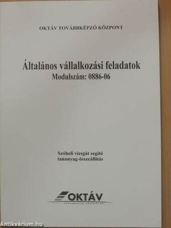 Általános vállalkozási feladatok