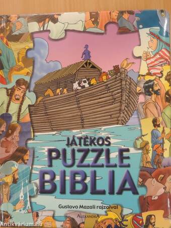 Játékos puzzle biblia