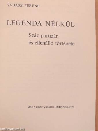 Legenda nélkül