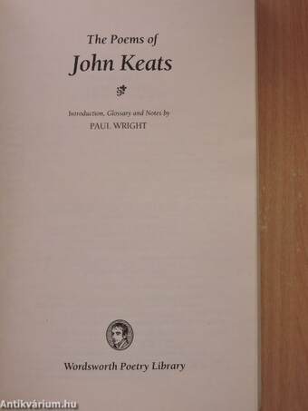 The Complete Poems of John Keats