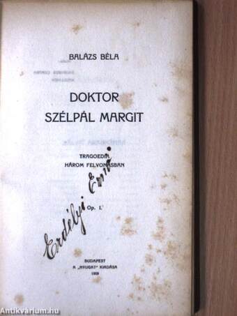 Doktor Szélpál Margit