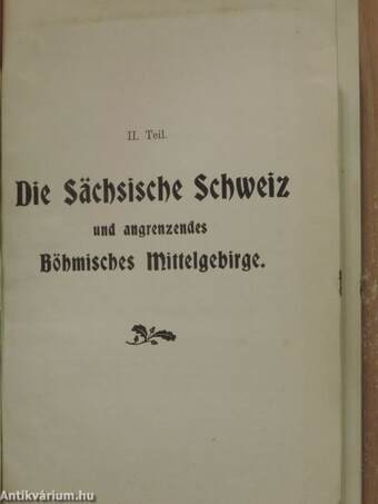 Dresden und Sächsische Schweiz I-II.