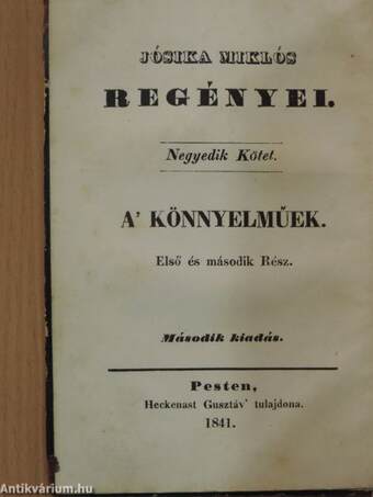 A' könnyelműek I-IV.