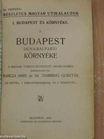 Budapest Duna-balparti környéke