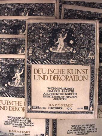 Deutsche Kunst und Dekoration Oktober 1929-September 1930. (nem teljes évfolyam)