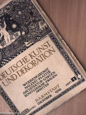 Deutsche Kunst und Dekoration Oktober 1929-September 1930. (nem teljes évfolyam)