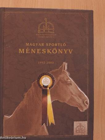 Magyar sportló méneskönyv 1992-2003