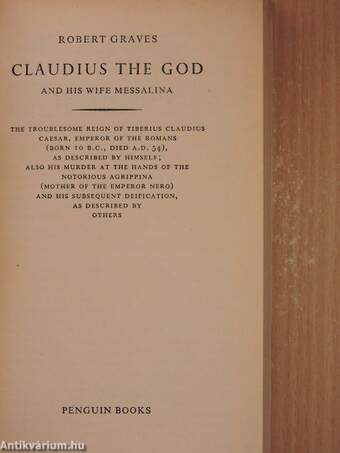 Claudius the God