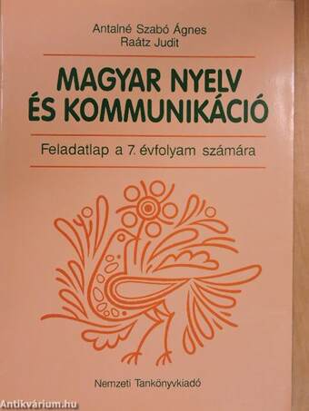 Magyar nyelv és kommunikáció - Feladatlap a 7. évfolyam számára