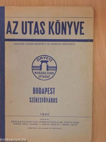 Az utas könyve - Budapest székesfőváros