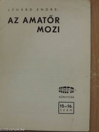 Az amatőr mozi