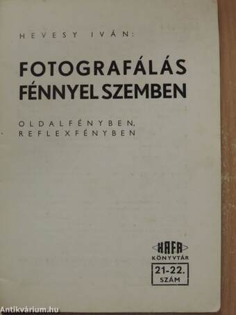 Fotografálás fénnyel szemben